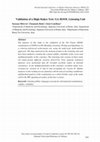 Research paper thumbnail of Validation of a High-Stakes Test: GA IESOL Listening Unit