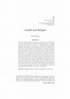 Research paper thumbnail of GANDHI AND RELIGION