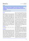 Research paper thumbnail of Impact of early neuro-imaging in the process of dementia diagnosis in Wolverhampton memory assessment service: an evaluation