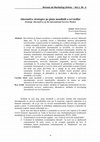 Research paper thumbnail of Alternative strategice pe piata mondiala a serviciilor