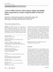 Research paper thumbnail of A novel AMPK activator reduces glucose uptake and inhibits tumor progression in a mouse xenograft model of colorectal cancer