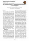 Research paper thumbnail of Risk assessment for indoor air pollution from urban households in a sub-tropical climate