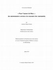 Research paper thumbnail of Pour l'amour de Dieu": des missionnaires coréens à la rencontre des Anicinabek