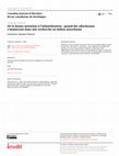 Research paper thumbnail of De la bonne intention à l’infantilisation : quand des allochtones s’immiscent dans une recherche en milieu autochtone