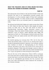 Research paper thumbnail of WHAT THE 'PEACEFUL RISE OF CHINA' MEANS FOR INDIA INDIAN AND CHINESE ECONOMIES COMPARED  PART III