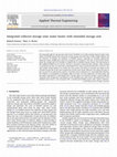 Research paper thumbnail of Integrated collector storage solar water heater: Temperature stratification