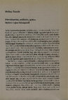 Research paper thumbnail of Párválasztás, születés, gyász. Balázs Lajos hűségéről