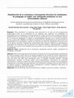 Research paper thumbnail of Planificación de la enseñanza y desempeños docentes de estudiantes de pedagogía en inglés: una radiografía preliminar en tres universidades chilenas