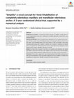 Research paper thumbnail of “Simpli5y” a noval concept for fixed rehabilitation of completely edentulous maxillary and mandibular edentulous arches: A 3-year randomized clinical trial, supported by a numerical analysis