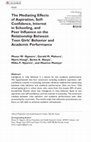 Research paper thumbnail of The Mediating Effects of Aspiration, Self-Confidence, Interest in Schooling, and Peer Influence on the Relationship Between Teen Girls’ Behavior and Academic Performance