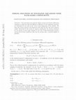 Research paper thumbnail of 1 Strong Solutions of Stochastic Equations with Rank-Based Coefficients