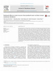 Research paper thumbnail of Surfactant effects on water recovery from produced water via direct-contact membrane distillation