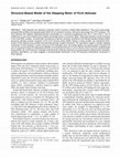 Research paper thumbnail of Structure-Based Model of the Stepping Motor of PcrA Helicase