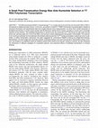 Research paper thumbnail of A Small Post-Translocation Energy Bias Aids Nucleotide Selection in T7 RNA Polymerase Transcription