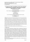 Research paper thumbnail of A Comparative Study on the Effects of Cloze Tests and Open-Ended Questions on Reading Comprehension of Iranian Intermediate EFL Learners