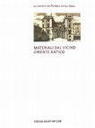 Research paper thumbnail of Materiali dal Vicino Oriente Antico