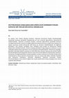 Research paper thumbnail of Kültürlerarasi Karşilaşmalarin Gönüllüler Üzeri̇ndeki̇ Etki̇leri̇: Kapsayici Bi̇r Toplum İçi̇n Sosyal Sorumluluk