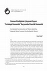 Research paper thumbnail of Roman Kimliğinin Çatışmalı İnşası: "Fotokopi Romanlık" Karşısında Otantik Roman