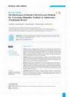 Research paper thumbnail of The Effectiveness of Schroth vs SEAS Exercise Methods for Correcting Idiopathic Scoliosis in Adolescents: A Systematic Review