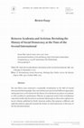 Research paper thumbnail of Between Academia and Activism: Revisiting the History of Social Democracy at the Time of the Second International