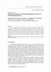 Research paper thumbnail of Isokinetic parameters of thermal degradation of powder of [Cd(N-Boc-gly)2(H2O)2]n