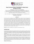 Research paper thumbnail of Result Tracking-on-Cloud: A Development of Mobile Result Management System