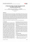 Research paper thumbnail of A Theoretical Study of Light Absorption in Self Assembled Quantum Dots