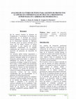 Research paper thumbnail of Análisis de factores de éxito para gestión de proyectos académicos unipersonales de práctica profesional supervisada en carreras de Informática