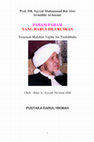 Research paper thumbnail of Prof. DR. Sayyid Muhammad Bin Alwi Al-maliki Al-hasani PAHAM-PAHAM YANG HARUS DILURUSKAN