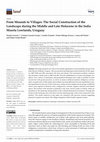 Research paper thumbnail of From Mounds to Villages: The Social Construction of the Landscape during the Middle and Late Holocene in the India Muerta Lowlands, Uruguay