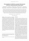 Research paper thumbnail of Downregulation of miR‑186 is associated with metastatic recurrence of gastrointestinal stromal tumors