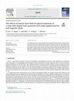 Research paper thumbnail of The effects of intense laser field on optical responses of n-type delta doped GaAs quantum well under applied electric and magnetic fields