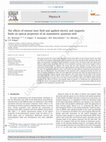 Research paper thumbnail of The effects of intense laser field and applied electric and magnetic fields on optical properties of an asymmetric quantum well