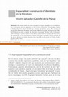 Research paper thumbnail of Espacialitat i construcció d'identitats en la literatura