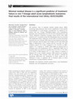 Research paper thumbnail of Minimal residual disease is a significant predictor of treatment failure in non T-lineage adult acute lymphoblastic leukaemia: final results of the international trial UKALL XII/ECOG2993