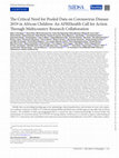 Research paper thumbnail of The Critical Need for Pooled Data on Coronavirus Disease 2019 in African Children: An AFREhealth Call for Action Through Multicountry Research Collaboration