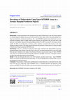 Research paper thumbnail of Prevalence of Tuberculosis Using Xpert MTB/RIF Assay in a Tertiary Hospital Northwest Nigeria