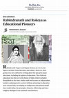 Research paper thumbnail of Rabindranath and Rokeya as Educational Pioneers