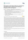 Research paper thumbnail of Investigation of the Optical, Physical, and Chemical Interactions between Diammonium Hydrogen Phosphate (DAP) and Pigments