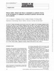 Research paper thumbnail of Dietary habits, ethanol and tobacco consumption as predictive factors in the development of esophageal carcinoma in patients with head and neck neoplasms