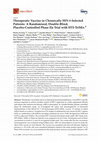 Research paper thumbnail of Therapeutic Vaccine in Chronically HIV-1-Infected Patients: A Randomized, Double-Blind, Placebo-Controlled Phase IIa Trial with HTI-TriMix