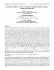 Research paper thumbnail of Microfinance Bank as a Catalyst for Entrepreneurship Development in Nigeria: Evidence from Ogun State