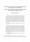 Research paper thumbnail of A Metasynthesis of Research on Foreign Language Teacher Identity in Turkey: Implications for Teacher Education