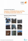 Research paper thumbnail of Evaluation of Embodied Energy and CO2eq for Building Construction: Subtask 4 - Case Studies Demonstrating Embodied Energy and Embodied Greenhouse Gas Emissions in Buildings