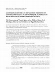 Research paper thumbnail of La demarcación de los espacios de tránsito en Los Millares (Santa Fe de Mondújar, Almería) y su relación con el simbolismo megalítico