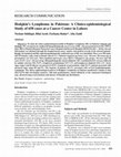 Research paper thumbnail of Hodgkin's lymphoma in Pakistan: a clinico-epidemiological study of 658 cases at a cancer center in Lahore