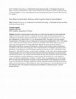 Research paper thumbnail of Poseidon Ἐννοσίγαιος as ‘Traditional Environmental Knowledge’ of Earthquake Hazards and Risks in the Greco-Roman World