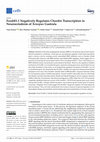 Research paper thumbnail of Foxd4l1.1 Negatively Regulates Chordin Transcription in Neuroectoderm of Xenopus Gastrula