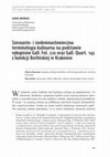 Research paper thumbnail of Szesnasto- i siedemnastowieczna terminologia kulinarna na podstawie rękopisów Gall. Fol. 220 oraz Gall. Quart. 143 z kolekcji berlińskiej w Krakowie