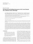 Research paper thumbnail of doi:10.1155/2012/192923 Research Article Moving Earth and Building Monuments at the Carson Mounds